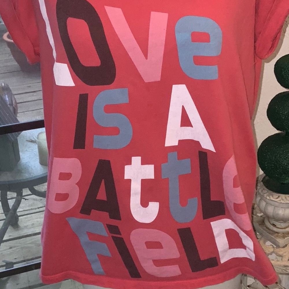 LOVE IS A BATTLEFIELD